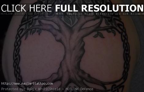 Celtic Tree Tattoos Designs