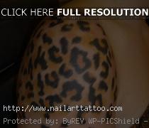 Cheetah Print Tattoos Ideas