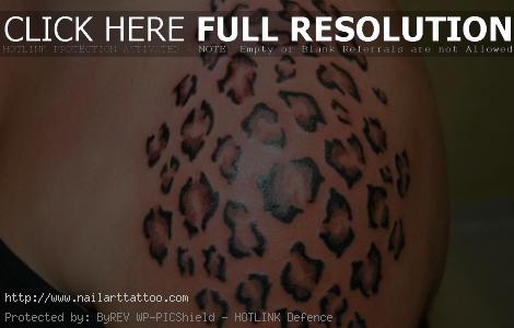 Cheetah Tattoos Designs For Girls