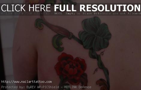 Clover Tattoos For Girls