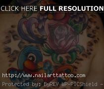 Colored Leopard Print Tattoos