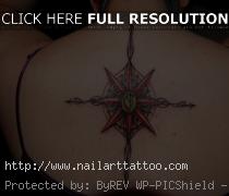 Compass Rose Tattoos Pictures