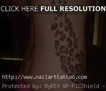 Cool Cheetah Print Tattoos