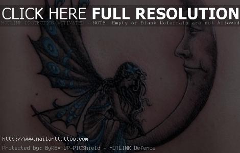 Crescent Moon Tattoos Ideas