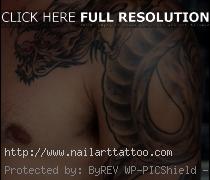 Croos Shoulder Tattoos For Men