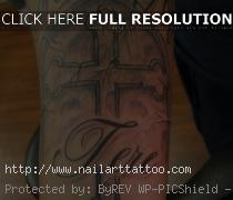 Croos Tattoos Design Men