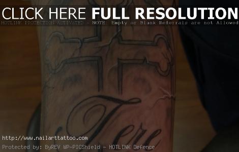 Croos Tattoos Design Men