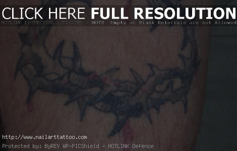 Crown Of Thorns Tattoos