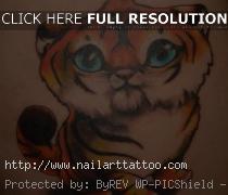 Cute Baby Tiger Tattoos