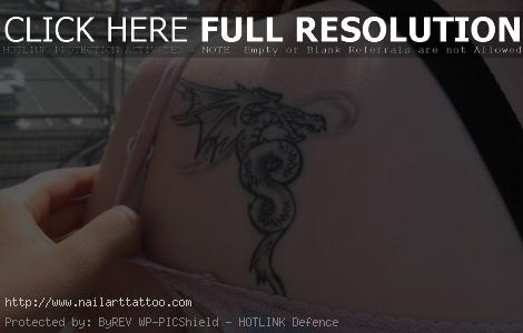 Cute Dragon Tattoos For Women