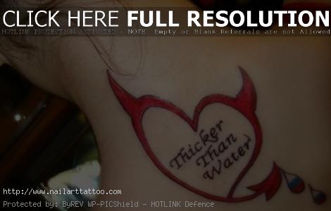 Cute Heart Tattoos Designs