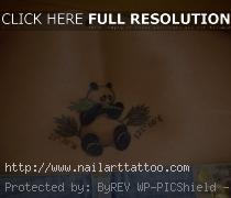 Cute Panda Bear Tattoos