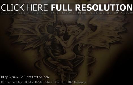 Demon And Angel Tattoos