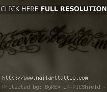 Different Script For Tattoos