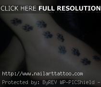 Doggie Paw Print Tattoos