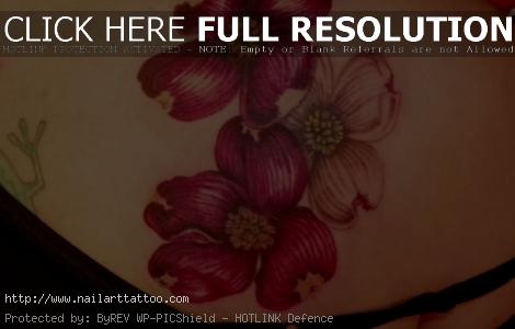 Dogwood Flower Tattoos Designs