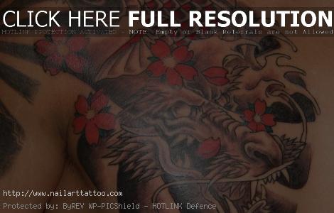 Dragon Koi Fish Tattoos Designs