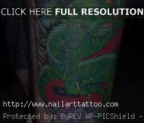 Dragon Tattoos On Thigh