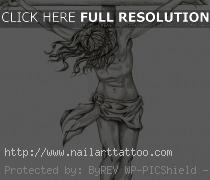 Drawing Of Jesus On The Cross
