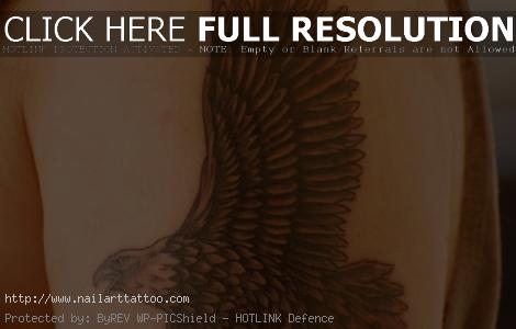 Eagle Tattoos On Shoulder