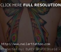 Fairy With Butterfly Wings Tattoos