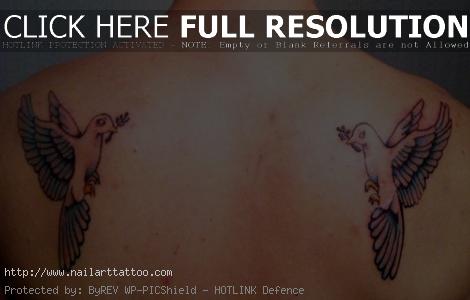 Faith With Dove Tattoos