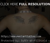 Small Angel Wings Tattoos Designs