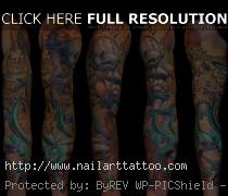 American Traditional Sleeve Tattoos For Men