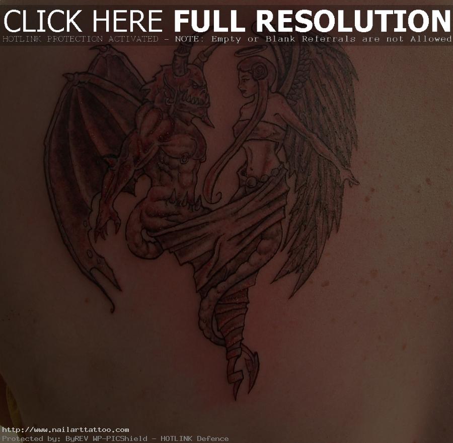Angel And Demons Tattoos Designs Tattoos Designs Ideas