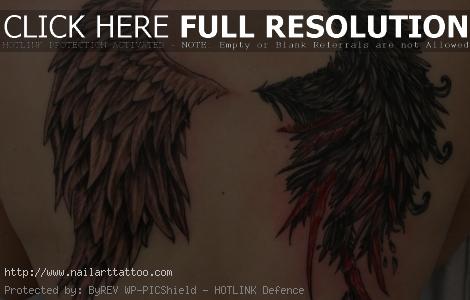 Angel And Devil Tattoos Designs