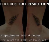 Angel Wing Tattoos Designs Women