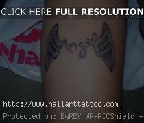 Angel Wing Tattoos For Women Small