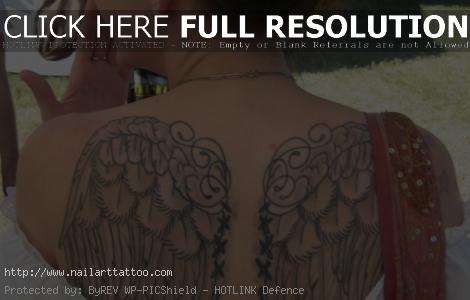 Baby Angel Wing Tattoos For Women