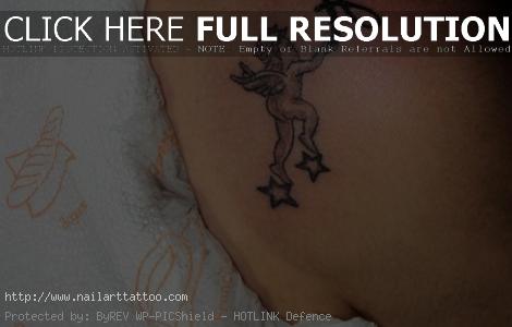 Baby Angel Wing Tattoos For Women