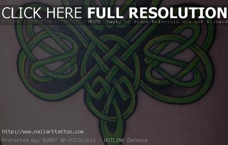 Celtic Knot Four Leaf Clover Meaning