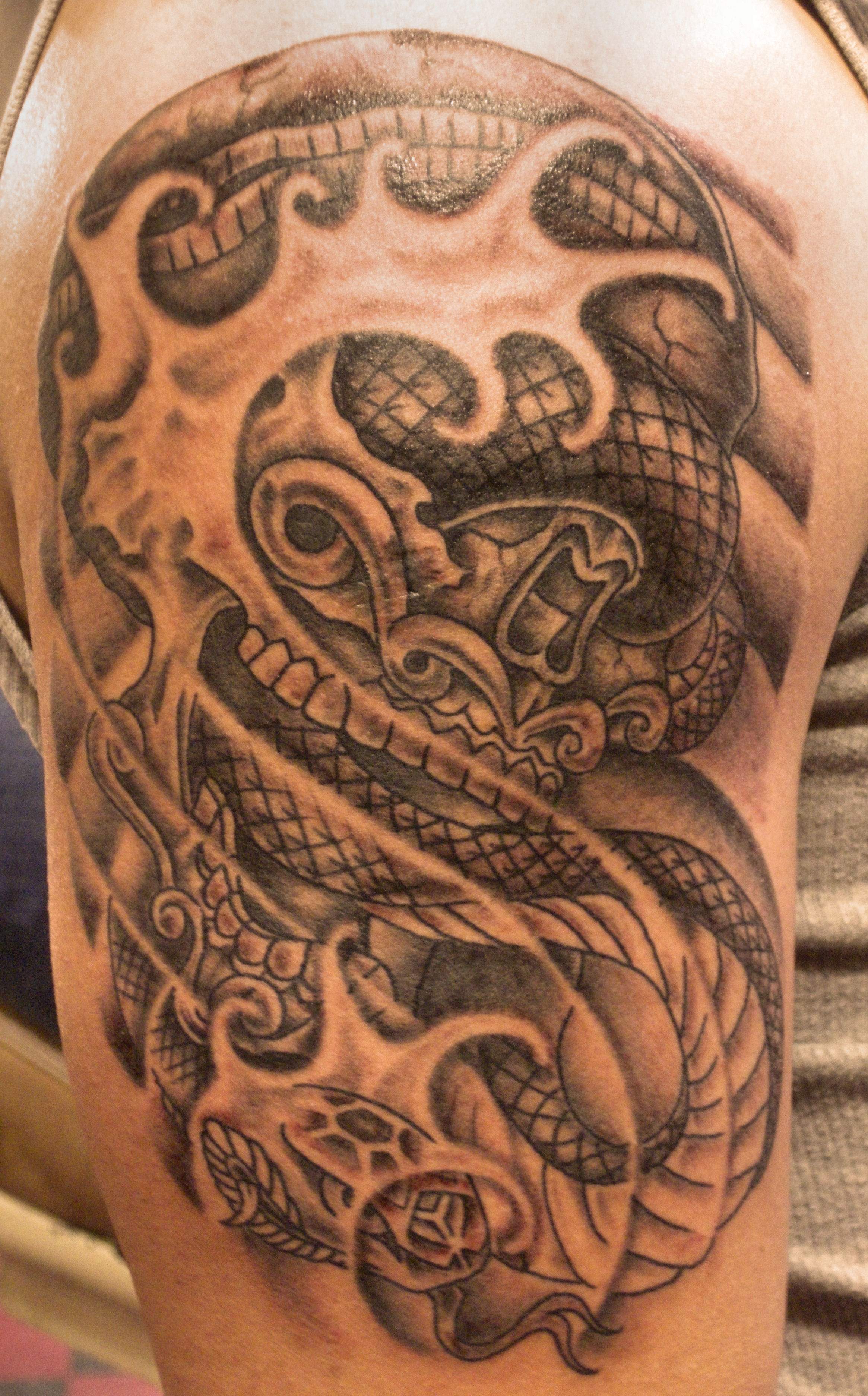 dragon tattoos for men shoulder