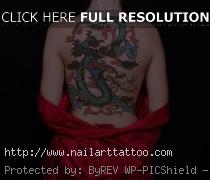 Dragon Tattoos On Back Of Neck