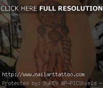 Dreamcatcher Tattoos For Girls On Side