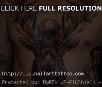 Evil Skull Tattoos Designs For Men