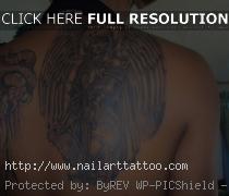 Guardian ANGEL With Sword Tattoos