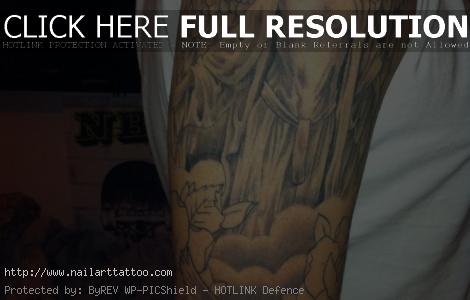Religious Angel Half Sleeve Tattoos