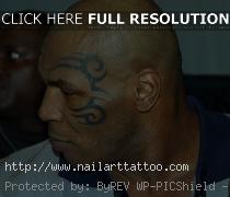 Simple Face Tattoos For Men