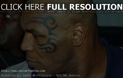 Simple Face Tattoos For Men