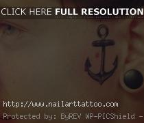 Small Face Tattoos For Men