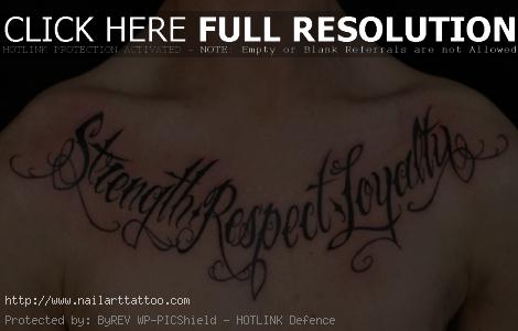 The Word Family Tattoos For Men