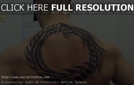 Dragon Lower Back Tattoos