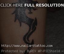 Dragon Tattoos On Leg