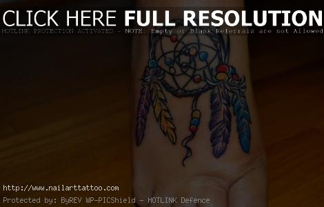 Dream Catcher Tattoos For Girls