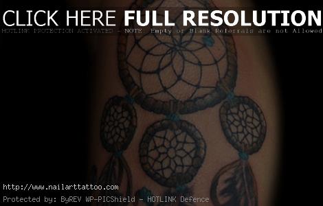 Dreamcatcher Tattoos On Side