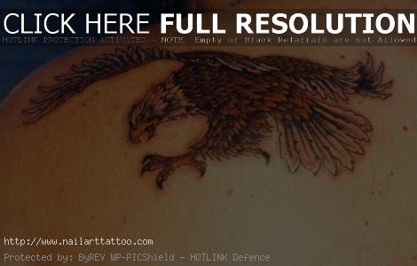 Eagle Tattoos On Shoulder